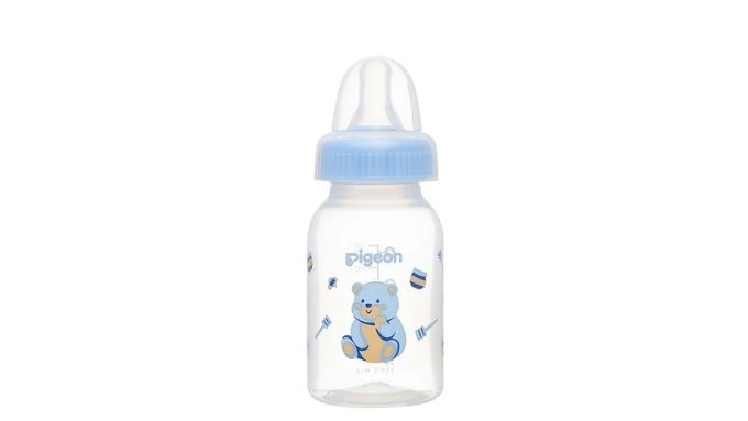 Cấu tạo nắp và vòng siết bình sữa Pigeon cổ hẹp